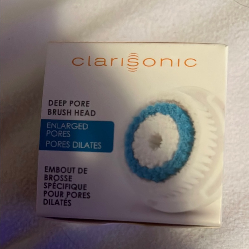 Clarisonic Deep Pore Cleansing Brush - Blue and White